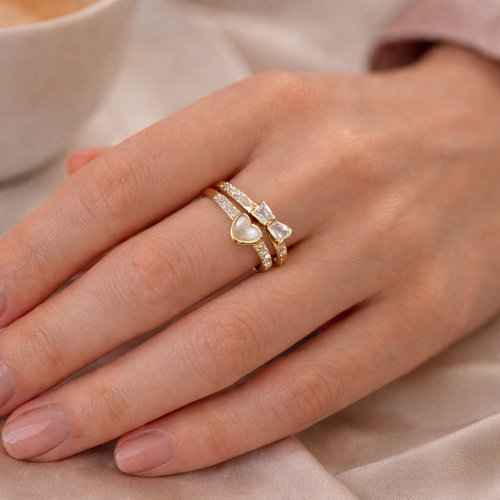 "Cœur Lumière" Ring